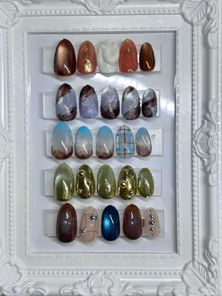 ネイル Amaranthus 柘植のネイルデザイン