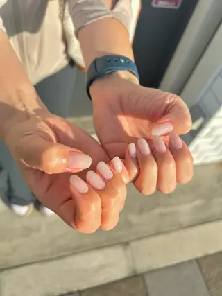 ネイル 阿部 まきほのヘアスタイル