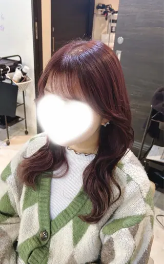 セミロング カラー ヒナ🐣‪ /HINAのヘアスタイル