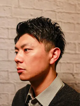 ショート メンズ メンズカット 佐藤優菜のヘアスタイル