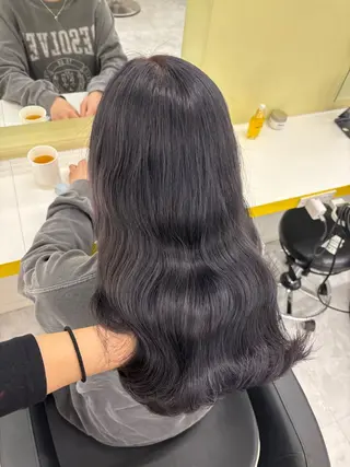 ロング カラー 🦋色落ち綺麗カラー メンズYUZU🦋‪のヘアスタイル