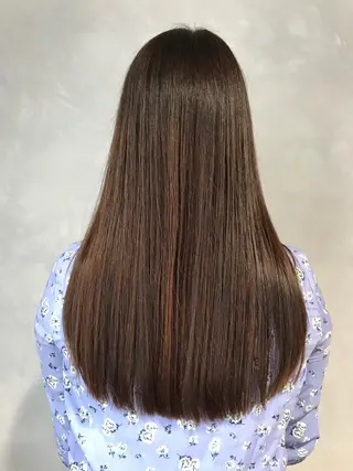 ロング カラー 縮毛矯正/髪質改善 🌷あかおのヘアスタイル