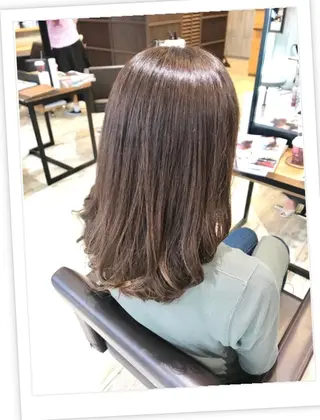ミディアム カラー パーマ ヘアアレンジ メンズ キッズ ネイル マツエク・マツパ EnBlesS西宮 マンツーマン神道有基のヘアスタイル