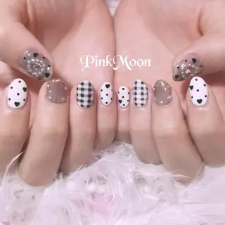 ネイル PinkMoon Nozomiのネイルデザイン