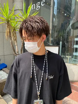 パーマ メンズ トレンドパーマ‼️ NAOKI💥のヘアスタイル