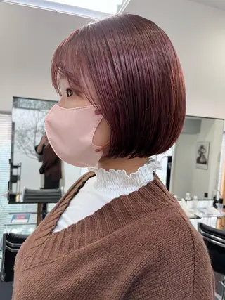 ショート 似合わせパーマ/ 山本銀次郎のヘアスタイル