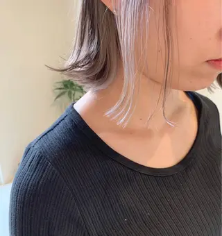 ショート カラー 清水 亮太／赤み消しカラーのヘアスタイル