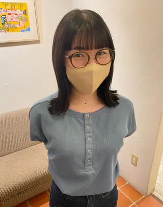 ミディアム 🌿‬Hanon 藤井よし乃🌿‬のヘアスタイル