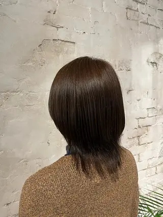 ミディアム カラー ボブカットモデル募集 🌟hana🦖のヘアスタイル