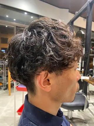 ショート パーマ わたなべ りょうのヘアスタイル