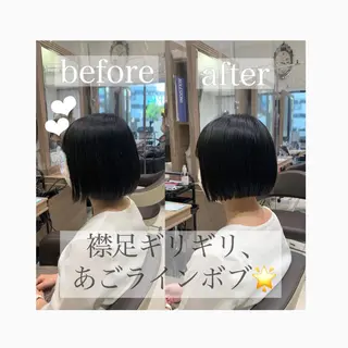 ショート ショート、ボブ/ 川鍋薫のヘアスタイル
