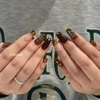ネイル emu nail Rukaのネイルデザイン