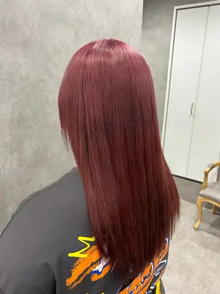 セミロング ミルクティー職人× HIROSEのヘアスタイル