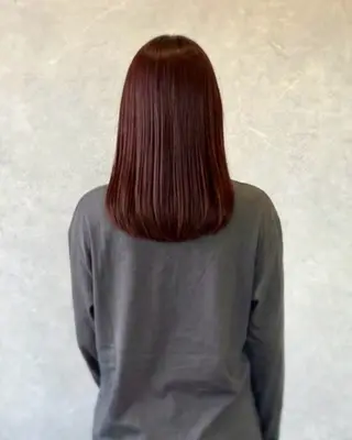 ミディアム カラー 横山 ゆうやのヘアスタイル