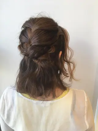 ヘアアレンジ chie 。のヘアスタイル