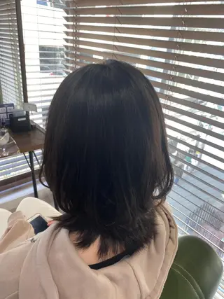 ミディアム マツモト シゲキのヘアスタイル