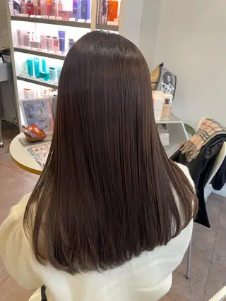 ロング ナチュラルカラー 児玉優香のヘアスタイル