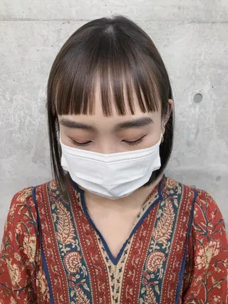 ミディアム MeL 横浜/ MIHOのヘアスタイル