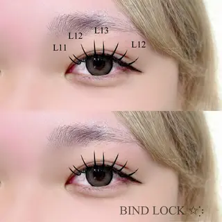 マツエク・マツパ MAQUM𖤐 Satsumiのマツエク・マツパデザイン