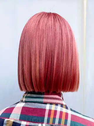 カラー こむぎ/ky-go6 ボブ/レイヤーのヘアスタイル