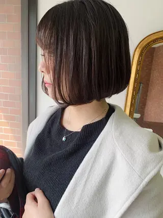 ショート 丹羽大喜 縮毛矯正/美髪矯正のヘアスタイル
