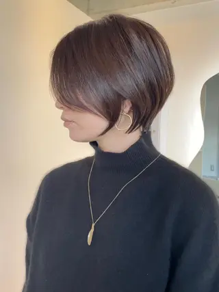 ショート カラー コバヤシ タイジュのヘアスタイル