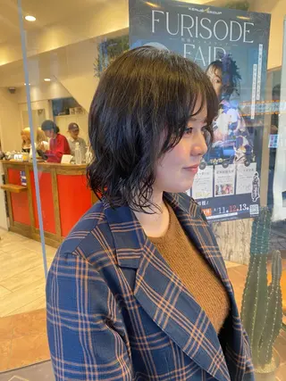 パーマ 🌀ボブ／ミディアム /パーマ🌀ayaのヘアスタイル