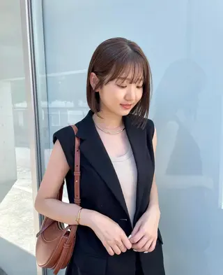 ショート カラー ヘアアレンジ 🎀透明感カラーෆ 🪄Maikoのヘアスタイル