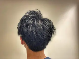 ショート カラー パーマ メンズ 美髪矯正 Rioのヘアスタイル