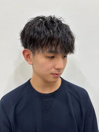 パーマ メンズ jammin.新塘 亮介のヘアスタイル