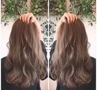 ロング 田中 裕士のヘアスタイル