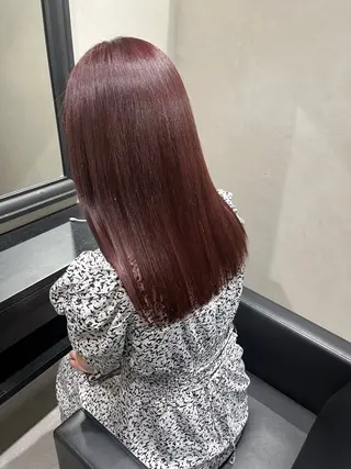 セミロング Yurina 💖透明感カラー💖のヘアスタイル