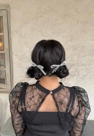 ヘアアレンジ 大橋 彩芽のヘアスタイル