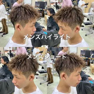 カラー メンズ ［メンズ特化］神谷 清のヘアスタイル