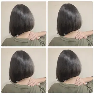 ショート カラー 京都大人女性ショート 徒歩1分/秋山のヘアスタイル
