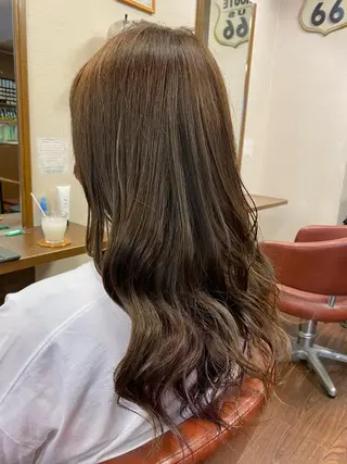 ロング カラー liL  hair サトウリョウタのヘアスタイル