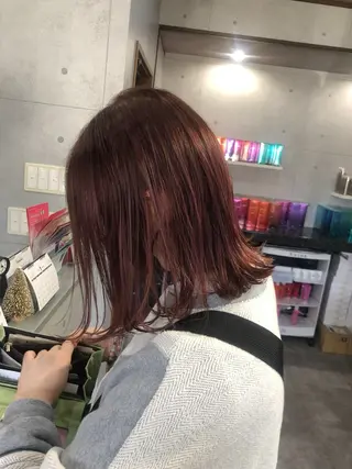 ミディアム REVE美容室 REVEマツエクのヘアスタイル