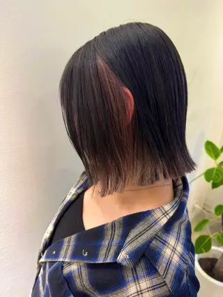 ミディアム 💖ASUKA 💜/透明感カラーのヘアスタイル