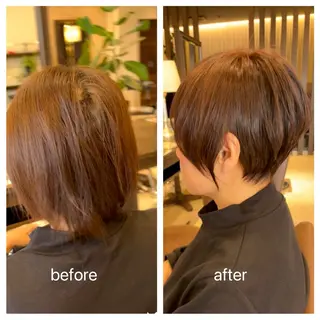 ショート 山田 みかのヘアスタイル