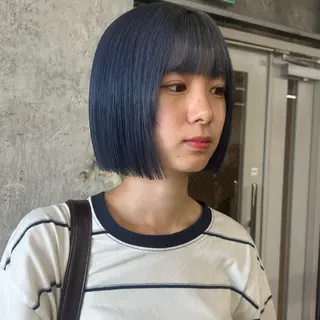 ミディアム 伊藤ほのか/パーマ /酸性ストレートのヘアスタイル