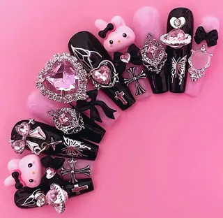 ネイル 長さだし専門店 M2　rikaのネイルデザイン