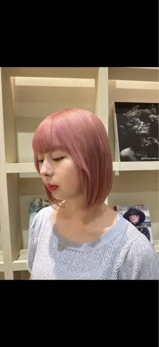 カラー fleurdelis ☪️senaのヘアスタイル