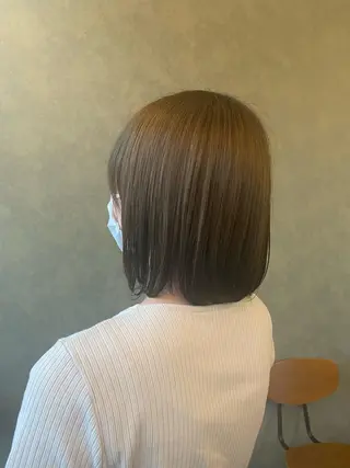 ミディアム 立野 希沙のヘアスタイル
