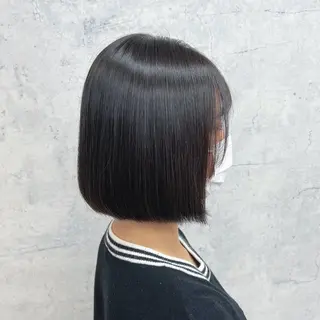 ショート JUNSHIN🦋 ヘアセット／カラーのヘアスタイル