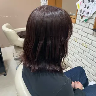 ミディアム 宮本 季奈のヘアスタイル
