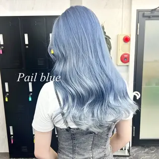 ロング カラー シールエクステ特化 ハイトーン、NANAのヘアスタイル
