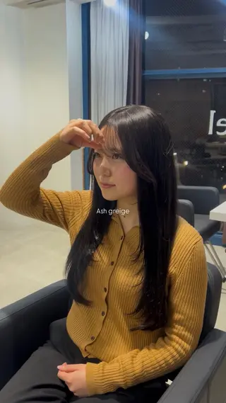 ロング beleef mel meiのヘアスタイル