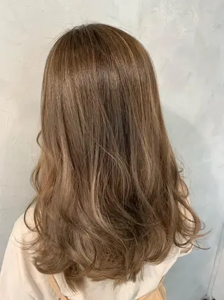 ロング カラー 江畑 匠 新宿三丁目 徒歩30秒⭐️のヘアスタイル