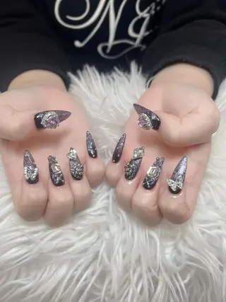 ネイル ANH ゴテゴテネイルのネイルデザイン