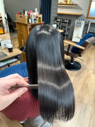 ロング 生天目 翔斗のヘアスタイル